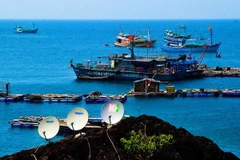 Đảo Hòn Chuối. (Ảnh: Huỳnh Thế Anh/TTXVN)