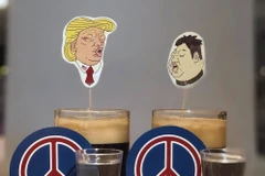 Cocktail Trum-Kim. (Nguồn: Báo chí Singapore)