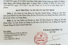 Gia Lai: Cách chức Phó Chủ tịch HĐND thị trấn sử dụng bằng giả