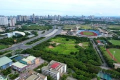 Khu liên hợp thể thao Mỹ Đinh. (Ảnh: Hào Nguyễn/Vietnam+)