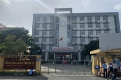 Trung tâm Kiểm soát bệnh tật Đồng Tháp tạm ngưng các dịch vụ y tế trong sáng 25/6. (Ảnh: Chương Đài/TTXVN)