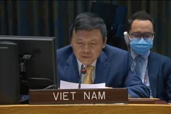 Đại sứ Đặng Đình Quý - Trưởng Phái đoàn đại diện Việt Nam tại Liên hợp quốc. (Ảnh: Hữu Thanh/TTXVN)