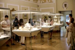 Bảo tàng trưng bày bộ sưu tập các sản phẩm kim hoàn Fabergé lớn nhất thế giới, với hơn 1.000 tác phẩm. (Ảnh: Trần Hiếu/TTXVN)