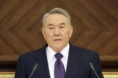 Tổng thống Kazakhstan Nursultan Nazarbaev. (Nguồn: Internet)