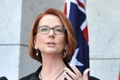Thủ tướng Australia Gillard. (Nguồn: AFP)