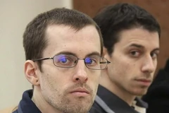 Hai công dân Mỹ Shane Bauer (trái) và Josh Fattal (phải). (Nguồn: Reuters)