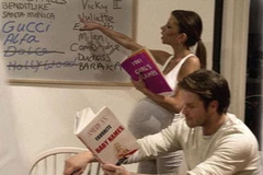 Vic và Becks tìm tên cho con. (Nguồn: Internet)