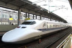 Một đoàn tàu tốc hành ở Nhật Bản. (Nguồn: Internet)