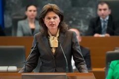 Bà Alenka Bratusek. (Nguồn: AFP)