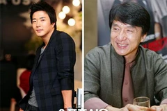 Kwon Sang Woo và Thành Long. (Nguồn: Internet)