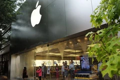 Apple đã sẵn sàng cho sự kiện ra mắt thế hệ máy tính bảng iPad mới trong ngày 22/10. (Nguồn: AFP)