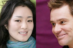 Củng Lợi và Jim Carrey. (Nguồn: Internet)