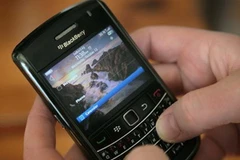 BlackBerry Q10. (Nguồn: AFP)