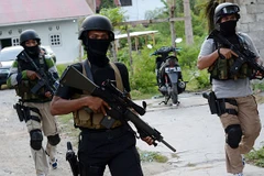 Cảnh sát Indonesia. (Nguồn: AP)