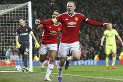 Wayne Rooney mang chiến thắng về cho Quỷ đỏ. (Nguồn: Getty Images)