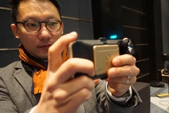 Sản phẩm camera của CAM.ON. (Ảnh: Đỗ Huy/Vietnam+)