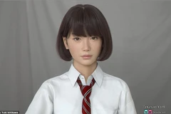 Saya trông không khác gì một nữ sinh Nhật Bản bình thường. (Nguồn: Teruyuki ​& Yuki Ishikawa/Daily Mail)