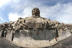 Toàn cảnh Tượng đài Mẹ Việt Nam Anh hùng. (Ảnh: Trần Lê Lâm/TTXVN) 