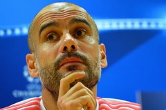 Huấn luyện viên Pep Guardiola thận trọng trước thềm trận Arsenal-Bayern. (Nguồn: AFP/Getty Images)
