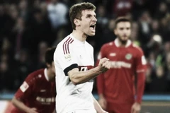 Mueller mang chiến thắng về cho Bayern. (Nguồn: AP)