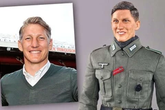 Búp bê lính Đức quốc xã mang tên Bastian có khuôn mặt giống Bastian Schweinsteiger. (Nguồn: Bild.de)