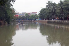 Một góc của thị xã Sơn Tây. (Ảnh: Tuấn Anh/TTXVN)