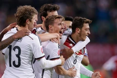 Tuyển Đức giành vé tới Pháp dự vòng chung kết EURO 2016. (Nguồn: AP)