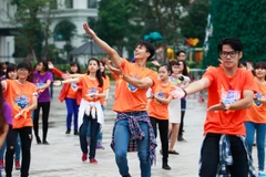 Giới trẻ cùng nhau "Nhảy tử tế" năm 2014. (Ảnh: BTC)