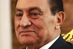 Cựu Tổng thống Ai Cập Hosni Mubarak tại Cairo ngày 21/7/2010. (Nguồn: AFP/TTXVN)