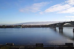 Dòng sông Volga êm đềm. (Ảnh: sheppardsoftware.com)