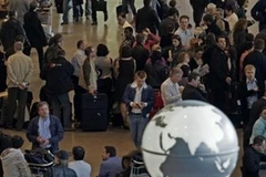 Hành khách tại sân bay Domodedovo của Nga. Ảnh minh họa. (Nguồn: AP)