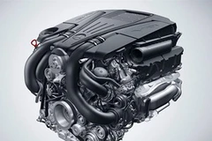 Động cơ V8 của Mercedes. (Nguồn: Internet)