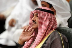 Thủ tướng Kuwait Nasser al-Mohammed al-Sabah tại phiên họp Quốc hội hôm 14/6. (Nguồn: AFP/TTXVN)
