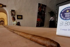 Điếu xì gà có chiều dài kỳ lục 81,8m. (Nguồn: Internet)