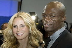 Siêu mẫu Đức Heidi Klum và chồng. 