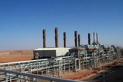Cơ sở khí đốt ở In Amenas thuộc sa mạc Sahara, cách Algeria 1300km về phía đông nam. (Nguồn: AFP/TTXVN)