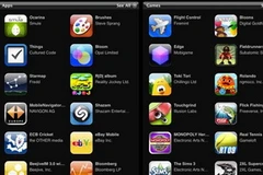 Các ứng dụng trên iTunes App Store. (Nguồn: Internet) 