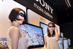 TV 3D của Sony. (Nguồn: AFP/TTXVN)