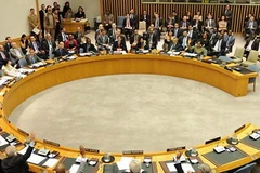 Một cuộc họp của Hội đồng bảo an LHQ tại New York. (Nguồn: AFP)