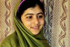 Cô gái dũng cảm Malala Yousafzai đã dám đứng lên đấu tranh cho quyền bình đẳng nữ giới. (Nguồn: Reuters)