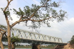 Cầu Hàm Rồng hôm nay. (Ảnh minh họa: Thanh Tùng/TTXVN)