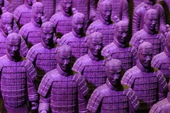 Đội quân đất nung sococooltaij triển lãm ở Bắc Kinh hồi tháng trước. Ảnh minh họa. (Nguồn: Internet)