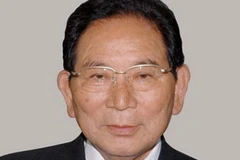 Bộ trưởng Tư pháp Nhật Keishu Tanaka. (Nguồn: Kyodo)