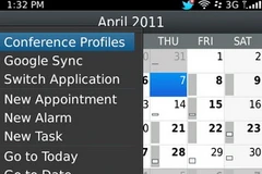 Ứng dụng BlackBerry Mobile Conferencing. (Nguồn: Internet)
