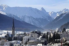 Toàn cảnh làng Davos. (Nguồn: AFP/TTXVN)