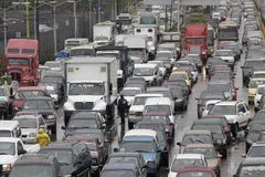 Thành phố thủ đô Mexico City vào buổi sáng thứ Hai đầu tuần. (Nguồn: Reuters)