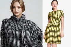 Áo kẻ ô vuông cho những ngày mùa Đông lạnh giá