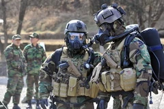 Triều Tiên đã nhiều lần kêu gọi Hàn Quốc chấm dứt các cuộc tập trận chung với Mỹ. (Nguồn: AFP/TTXVN)