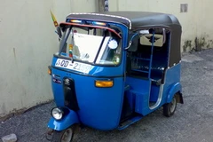 Xe tuk tuk được cho là cồng kềnh, không tiện dụng như xe máy. Ảnh minh họa. (Nguồn: wiki)