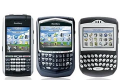 Điện thoại BlackBerry. (Nguồn: Internet)